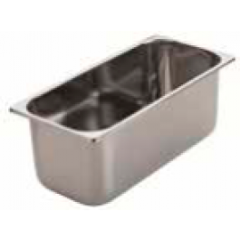 VASCHETTA PER GELATO IN ACCIAIO INOX AISI 304 MOD. VG 361615