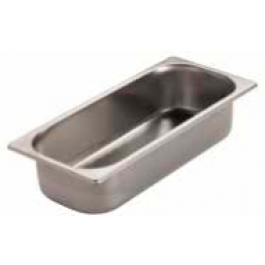 VASCHETTA PER GELATO IN ACCIAIO INOX AISI 304 MOD. VG 331612