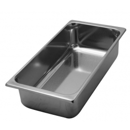 VASCHETTA PER GELATO IN ACCIAIO INOX AISI 304 MOD. VG 33168