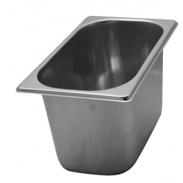 VASCHETTA PER GELATO IN ACCIAIO INOX AISI 304 MOD. VG 261615