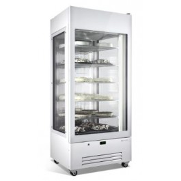 VETRINA ESPOSITIVA POSITIVA/NEGATIVA MOD. VENERE 90 PSB / PSW CON 3 LATI VETRATI