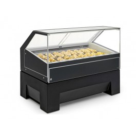 VETRINA GELATO VENTILATA MOD. JOLLY 9+9 GUSTI VBD H 1200 MONOFASE
