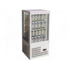 FRIGORIFERO VETRINA REFRIGERATA DA TAVOLO 58 LT G-TCBD68