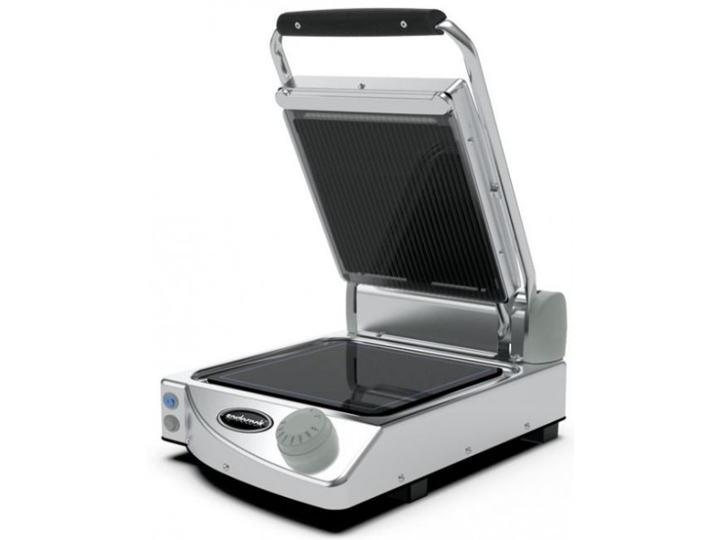 PIASTRA SINGOLA CON CONTROLLO MANUALE CON PIANI NERI SUP, RIGATI INF. LISCI MOD. SP 010 PR