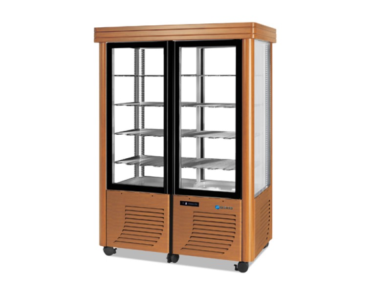  VETRINA PASTICCERIA NEGATIVA MOD. 800 BT BAROCCO LED