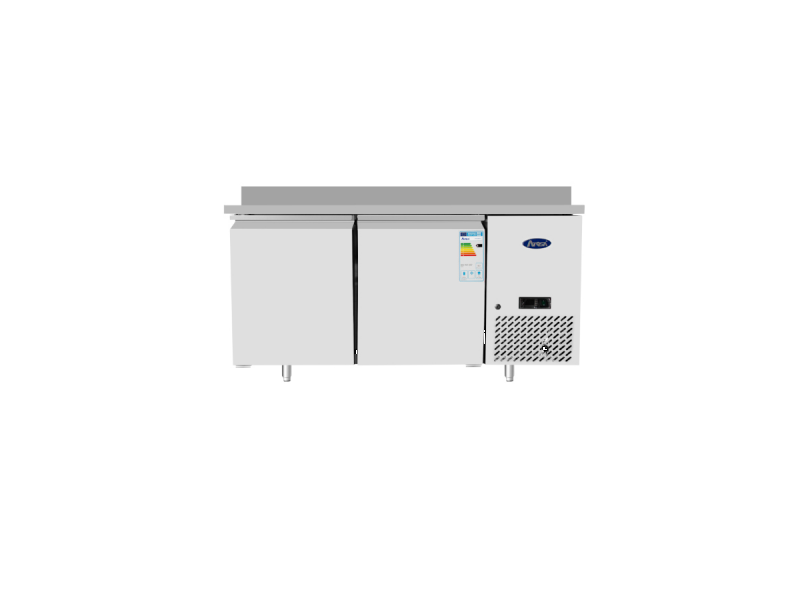 TAVOLO REFRIGERATO 800 TN CON DUE PORTE mod B-EPF3495-SB-GR