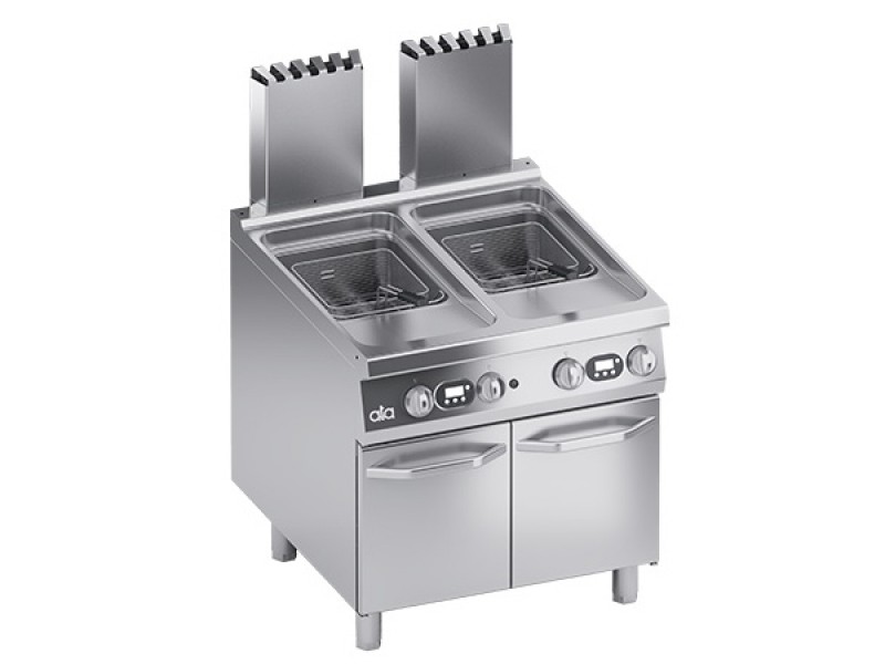 FRIGGITRICE A GAS DA 22+22 LT SERIE 90 C/COMANDI ELETTRONICI K4GFEP1022N