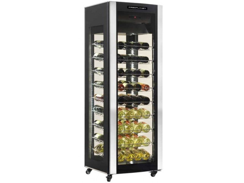 ESPOSITORE REFRIGERATO VENTILATO PER VINO MOD. AKT400LUX