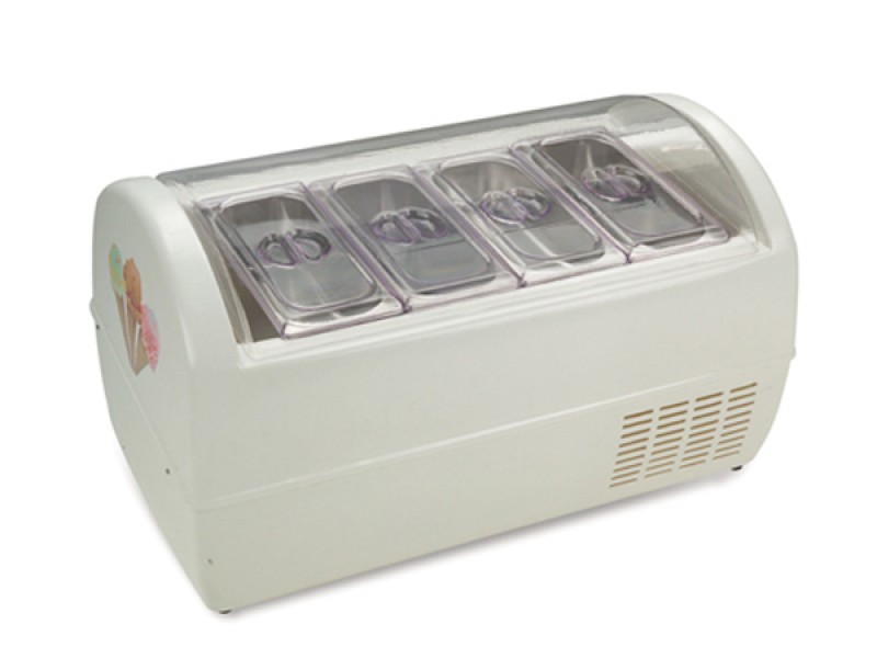 VETRINA GELATO DA BANCO MOD BABY