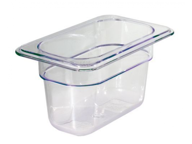 BACINELLA IN POLICARBONATO GN 1/9 MOD. GNP 19100 H 10