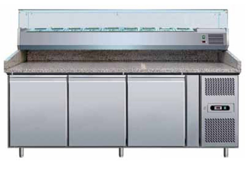 BANCO PIZZA 3 PORTE 60x40 G-PZ3600TN