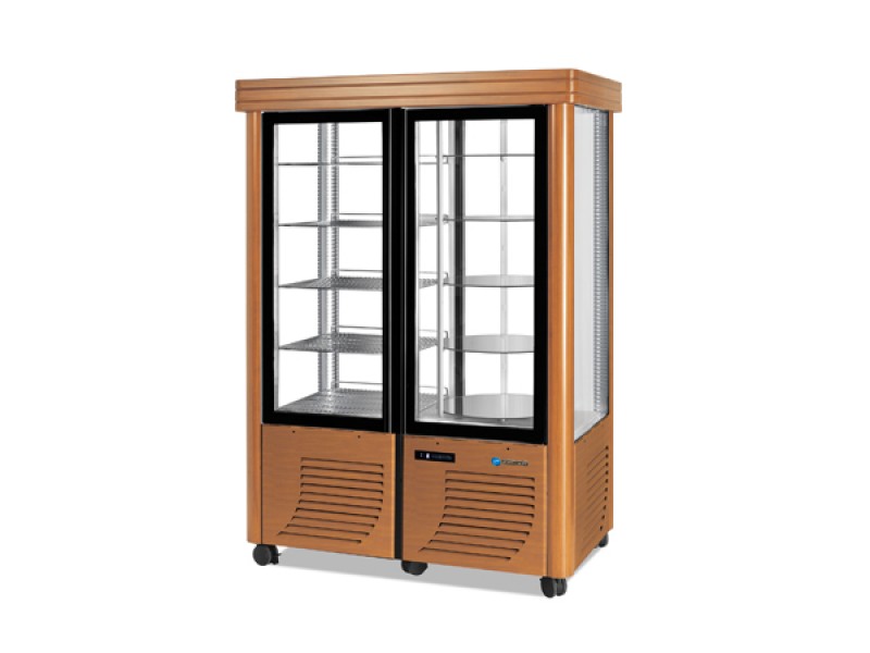 VETRINA PASTICCERIA POSITIVA MOD. 800 G LED BAROCCO