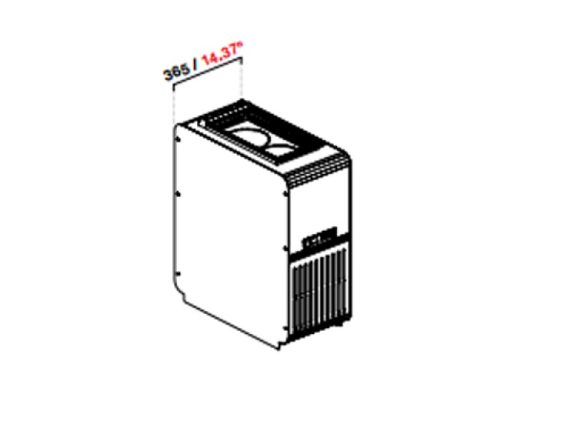 BANCO A POZZETTO 2 GUSTI MOD. BIT - PANORAMA 2 TUBS VENTILATO TEMP. -2°C/-18°C UC