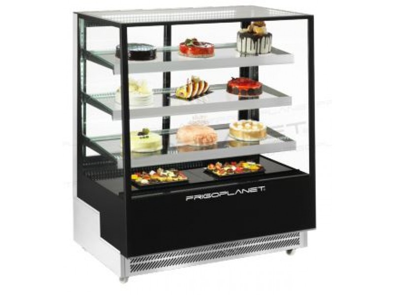 VETRINA REFRIGERATA VENTILATA PER PASTICCERIA MOD. BOUNTY 1200