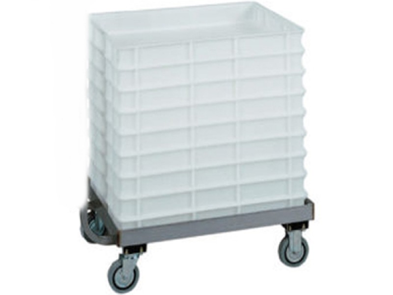 CARRELLO PORTACASSETTE IMPASTI PIZZA SENZA MANICO CB 1443