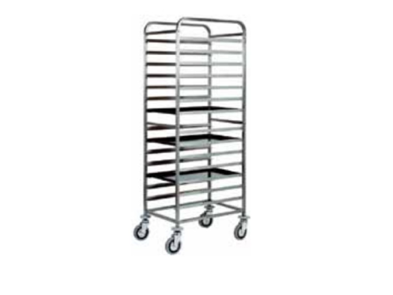 CARRELLO PORTA TEGLIE PER N°14 - 60X40 CA 1482