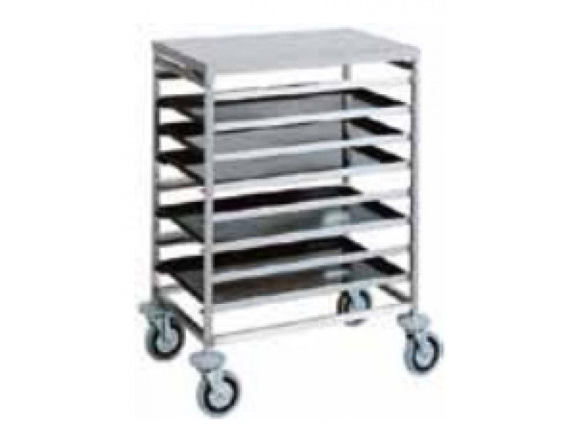 CARRELLO PORTA TEGLIE PER N°8 - 60X40 CA 1483