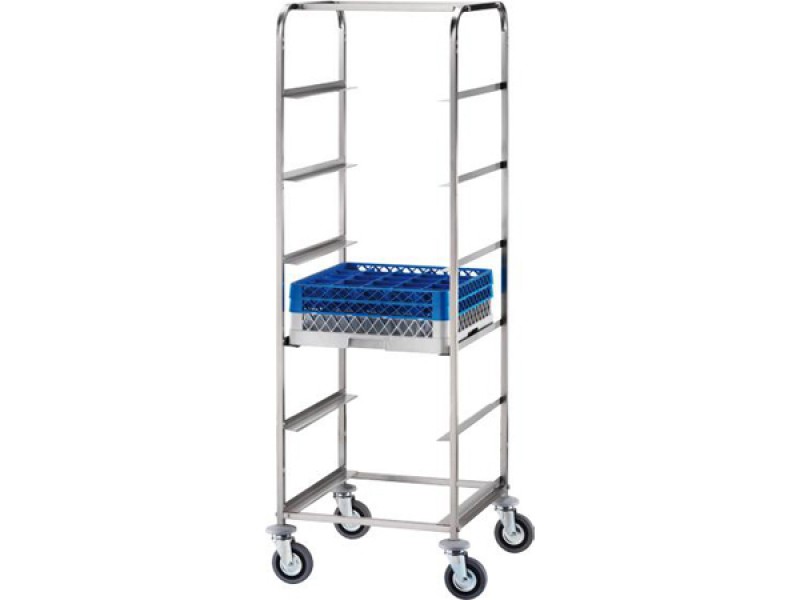 CARRELLO PORTACESTELLI INOX CP1442