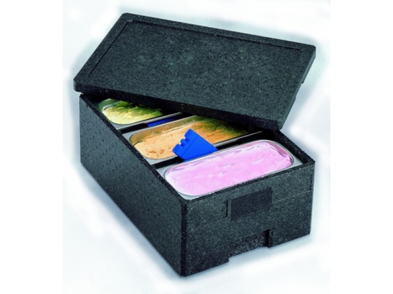 CONTENITORE ISOTERMICO PER VASCHETTE GELATO Mod. KRBGE