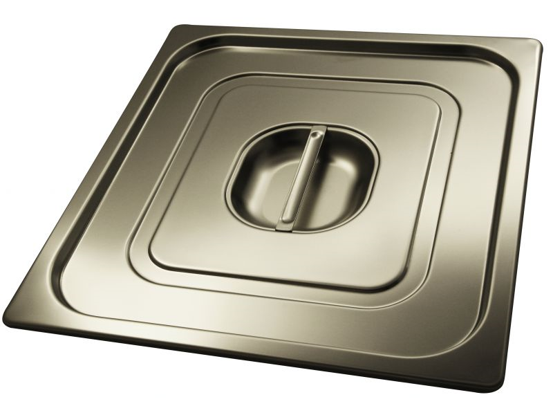 COPERCHIO IN ACCIAIO INOX AISI 304 GN 2/3