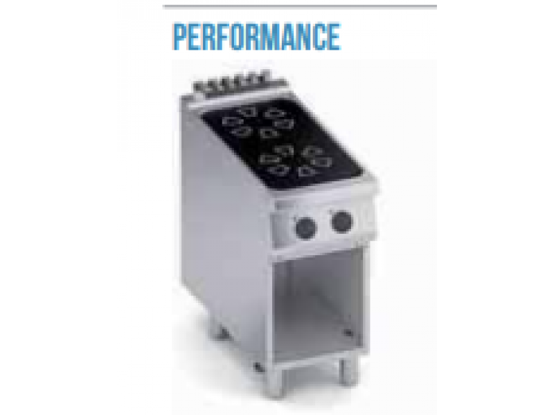 CUCINA ELETTRICA 2 PIASTRE IN VETROCERAMICA VANO A GIORNO SERIE 90 K4EVRP05VV