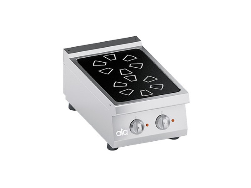 CUCINA ELETTRICA 2 PIASTRE IN VETROCERAMICA DA BANCO SERIE 70 K7EVC05TT