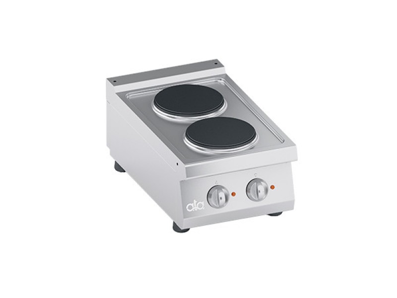 CUCINA ELETTRICA 2 PIASTRE TONDE DA BANCO SERIE 70 PERFORMANCE K7ECU05TT