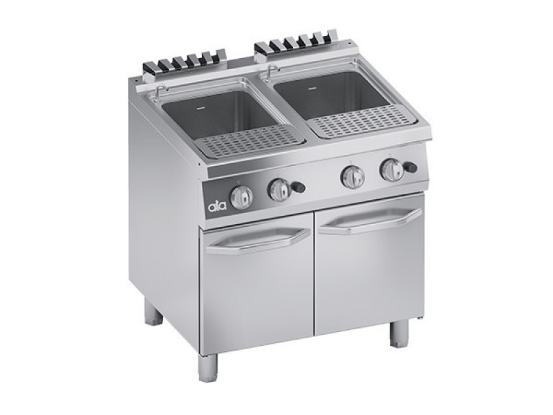 CUOCIPASTA A GAS DA 26+26 LT SERIE 70 K7GCPP10