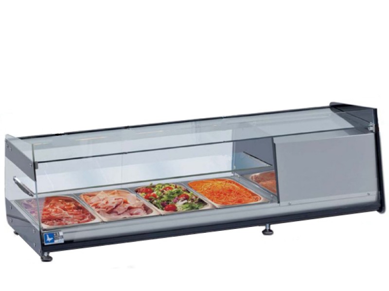 VETRINA REFRIGERATA PER TAPAS 10 D GN 2