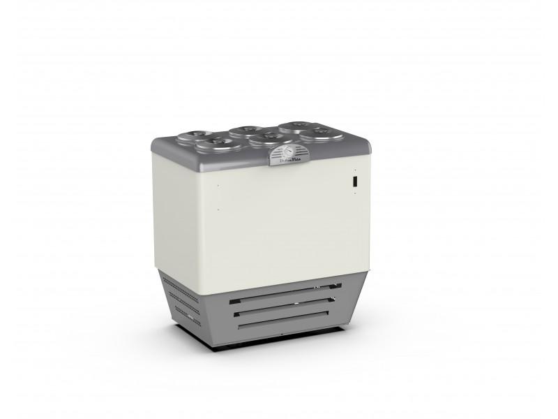 BANCO A POZZETTO 4 CARAPINE PER GELATO E GRANITE mod DOLCEVITA 2023 