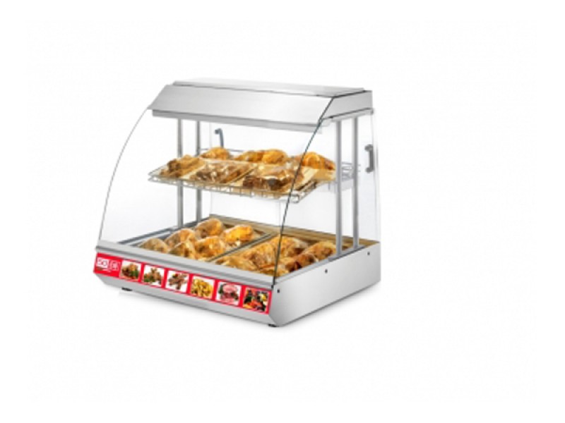 ESPOSITORE CALDO VENTILATO DA BANCO EVB 076