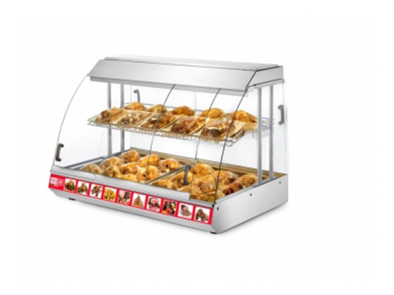 ESPOSITORE CALDO VENTILATO DA BANCO EVB 120 SELF