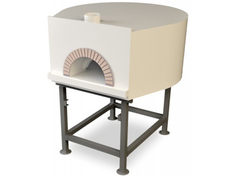 FORNO TRADIZIONALE A LEGNA MOD. TL120 120X120CM 7-8 PIZZE ESTERNO