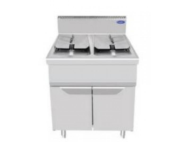 FRIGGITRICE ELETTRICA DOPPIA VASCA 16 + 16 LT SERIE 700 MOD. AT7G8F-F