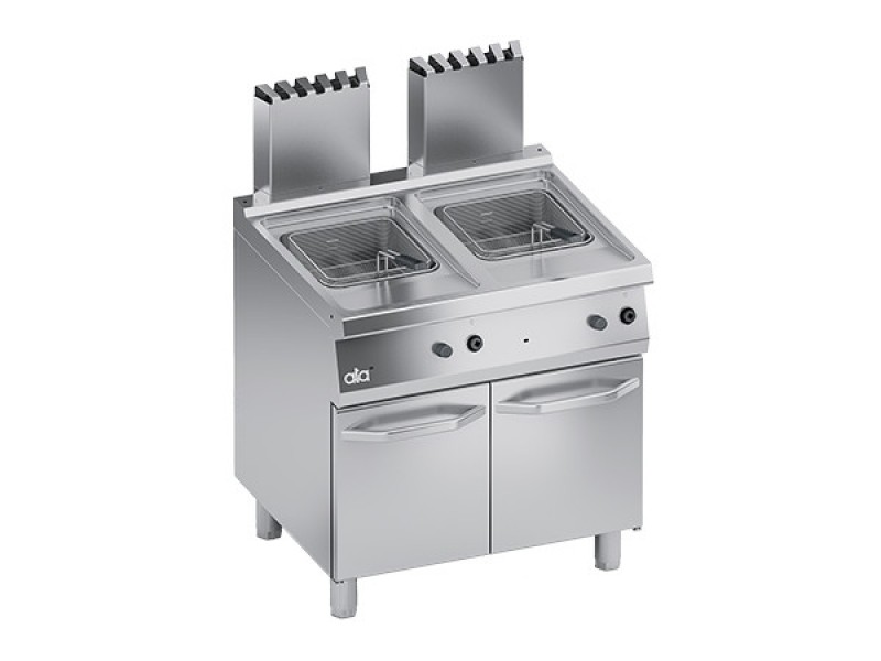 FRIGGITRICE A GAS DA 15+15 LT SERIE70 COMANDI SUL CRUSCOTTO K7GFG1015A