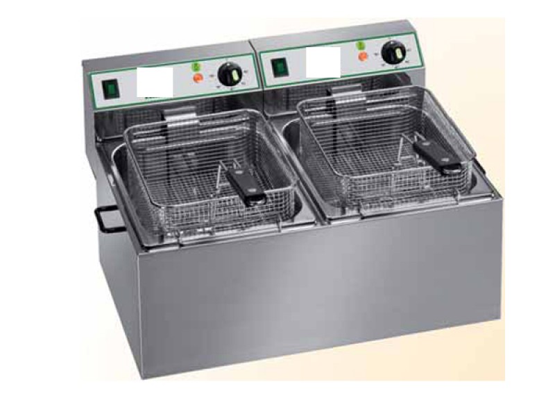 FRIGGITRICE ELETTRICA 8+8 LITRI FR88N