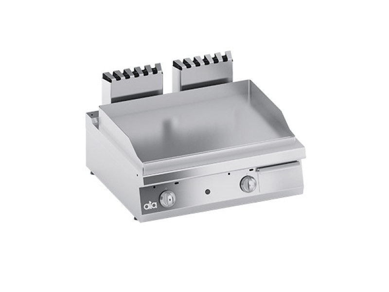 FRY TOP A GAS PIASTRA LISCIA DA BANCO SERIE 70 SOLUTION C2GFL10TT