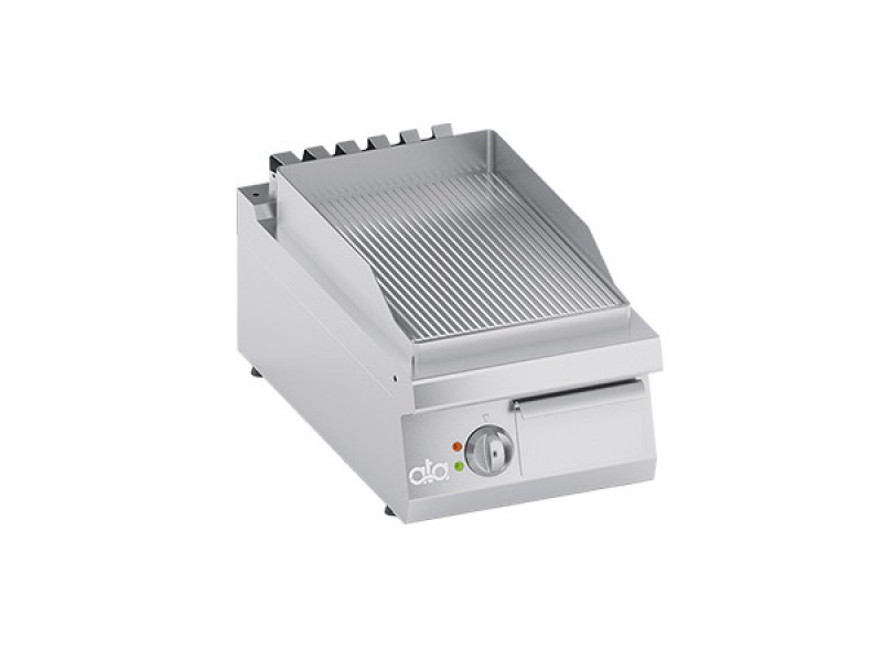 FRY TOP ELETTRICO PIASTRA RIGATA DA BANCO SERIE 70 SOLUTION C2EFR05TT