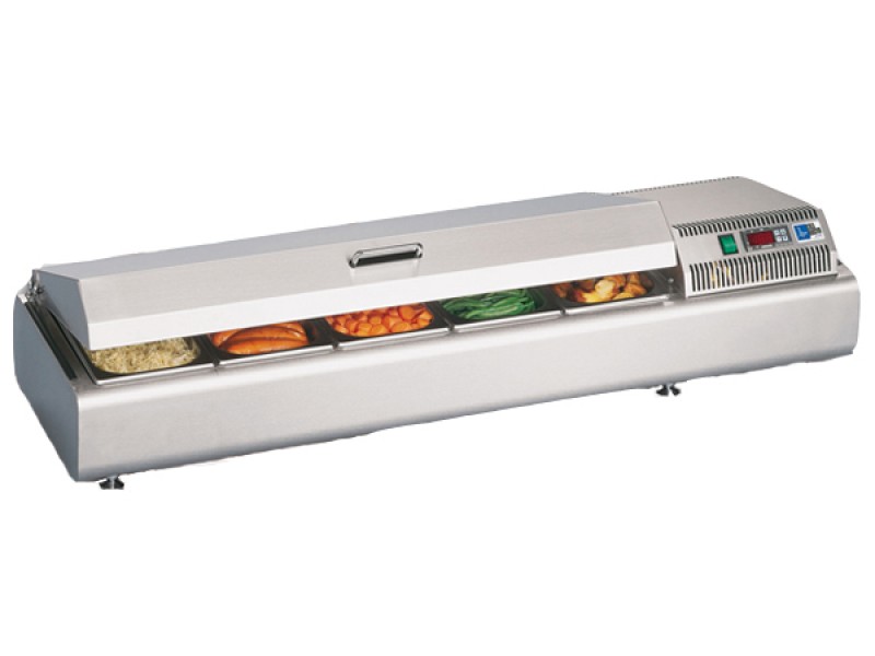 VETRINA RISCALDATA GASTROSERVICE DRY 1200