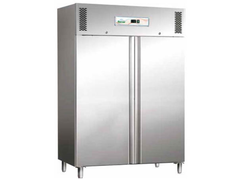 FRIGORIFERO 1200 LT INOX STATICO CON VENTILATORE G-GN1200TN