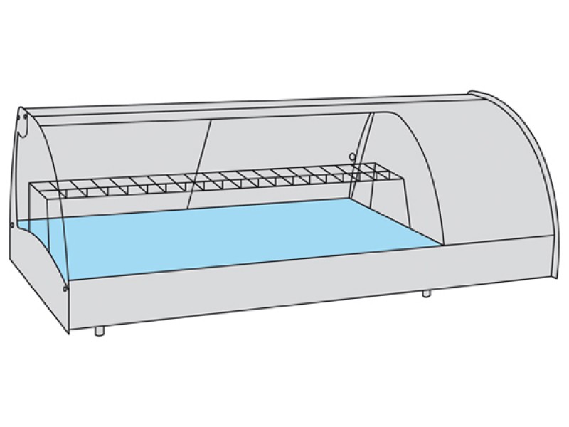 VETRINA REFRIGERATA PER TAPAS GRANTAPAS 4 PI