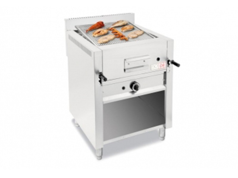 GRIGLIA A PIETRA LAVICA A GAS CON MOBILE A GIORNO I-70 MOB