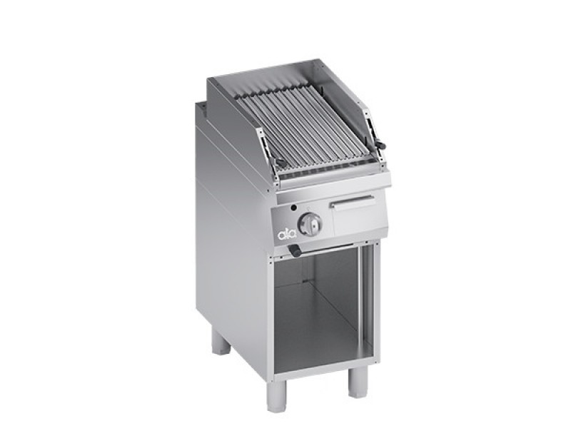 GRIGLIA PIETRA LAVICA VANO A GIORNO PER CARNE SERIE 70 K7GPL05VVC