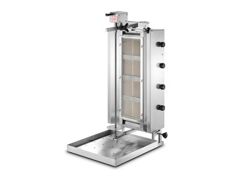 GYROS A GAS 4 BRUCIATORI CAPACITA' 20-50 KG mod. 4B/100