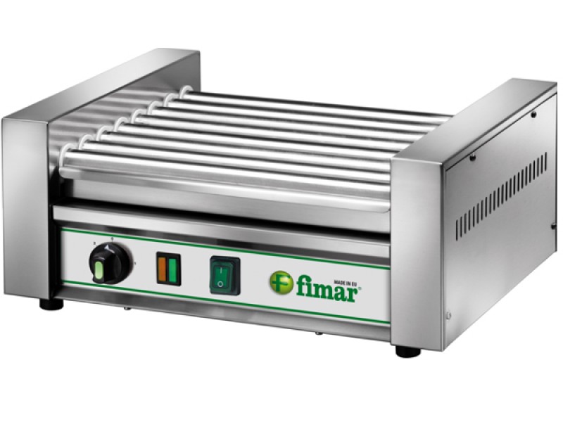 CUOCI E SCALDA WURSTEL E SALSICCE CON 8 RULLI RW8