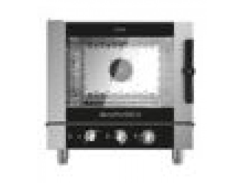 FORNO COMBINATO A VAPORE DIRETTO ELETTRICO 5 TEGLIE GN 1/1 MOD. ICON ICEM051E CON COMANDI ELETTROMECCANICI