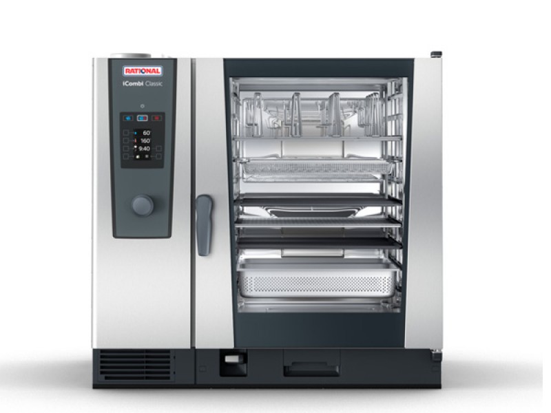 FORNO RATIONAL MOD. ICOMBI CLASSIC A GAS 10 GN 2/1 O 20 GN 1/1 C/BOILER-TRATTATIVA RISERVATA-