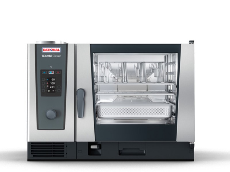 FORNO RATIONAL MOD. ICOMBI CLASSIC A GAS 6 GN 2/1 O 12 GN 1/1 C/BOILER-TRATTATIVA RISERVATA-
