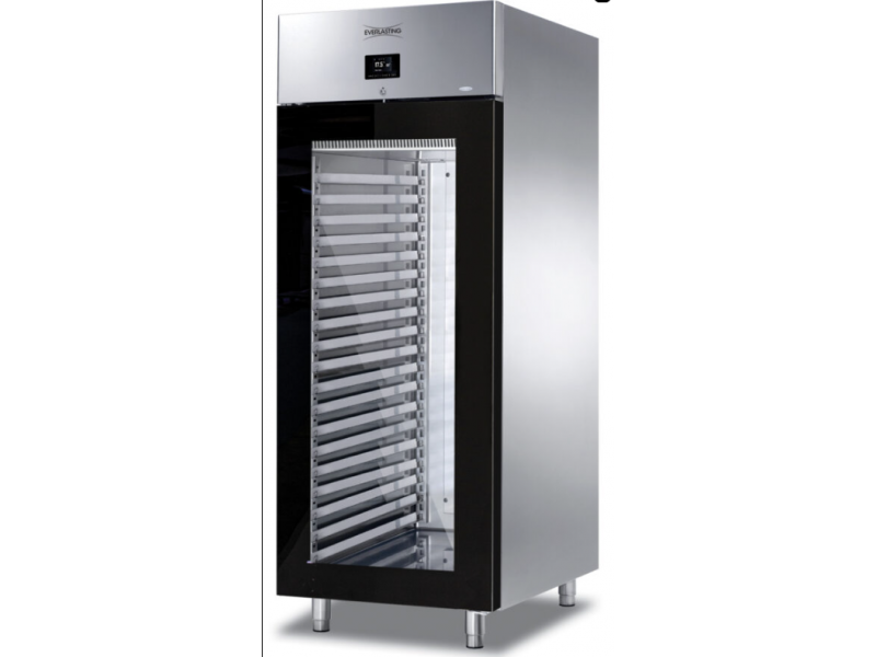 CONSERVATORE MULTIFUNZIONE PORTA A VETRO TEMP. +18° -25°C CAPACITA' 875 LT PER TEGLIE 60X80 Mod.MULTI-LAB G 101 AZ1G21