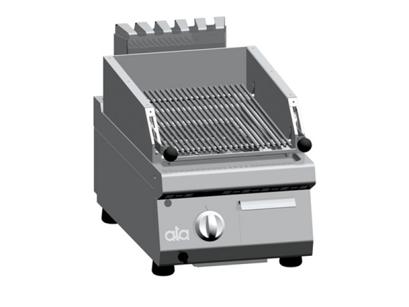 GRIGLIA MOBILE PIETRA LAVICA DA BANCO PER PESCE SERIE 70 K7GPL05TTP